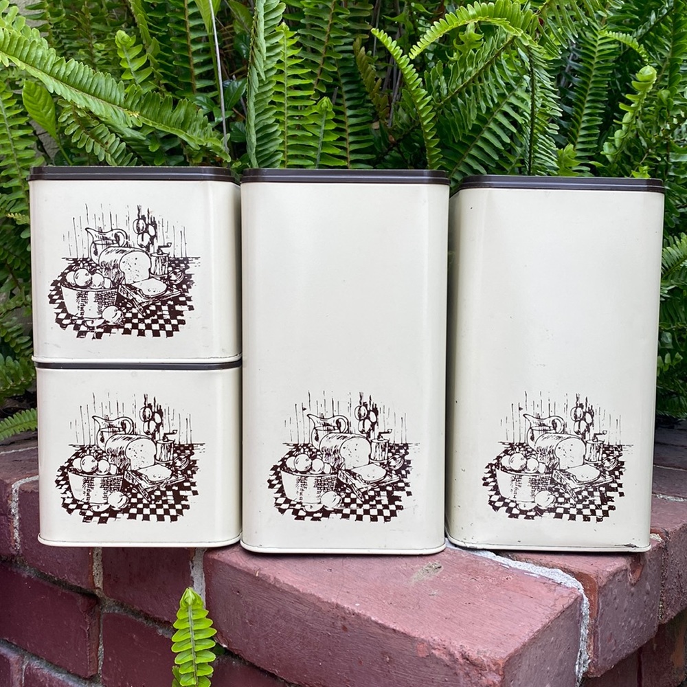 Vintage Ekco canister set